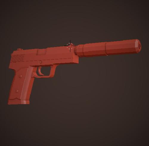 Low Poly USP preview image
